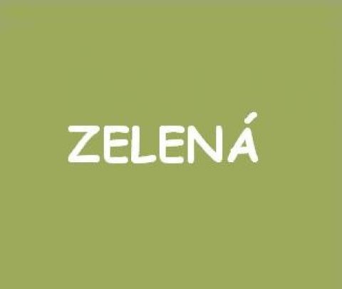 zelená