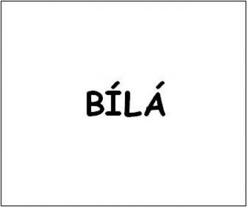 bílá